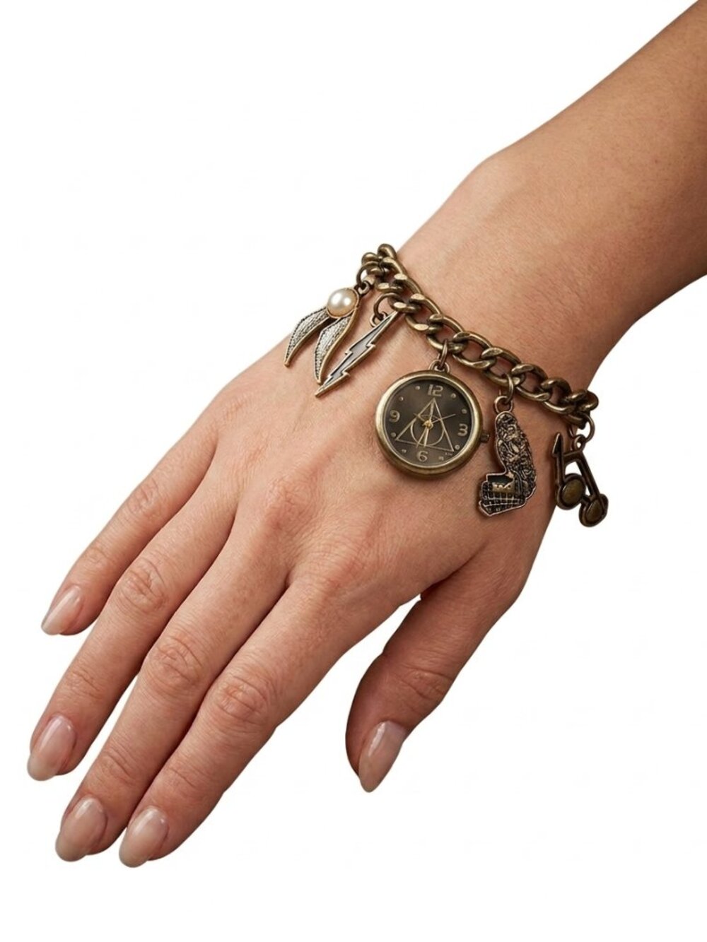 Harry Potter Stainless Steel Charm Bracelet